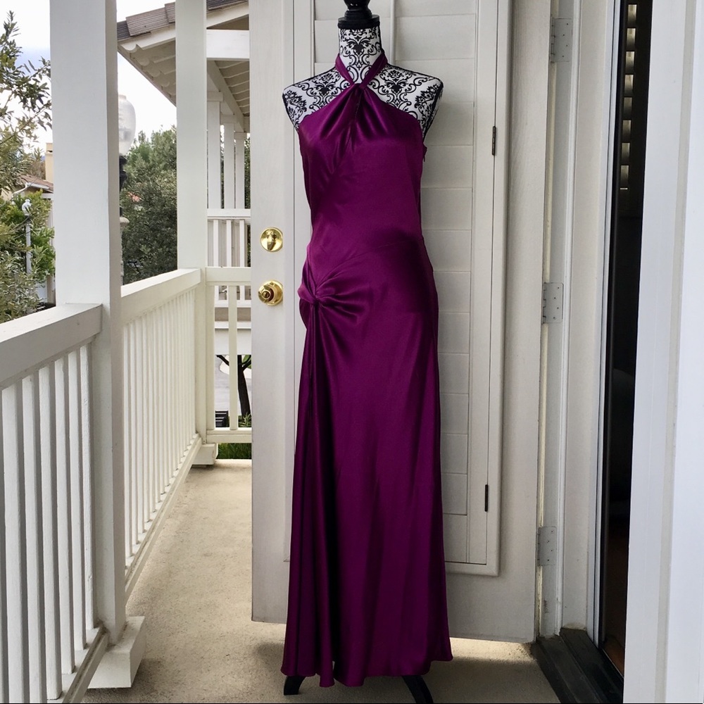❤️ Stunning ABS Allen Schwartz halter gown